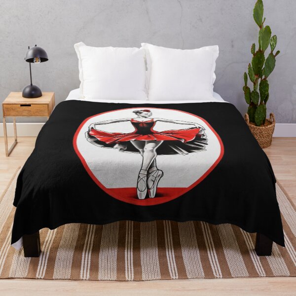 Item preview, Graceful Ballerina in Red: A Portrait of Elegance. designed and sold by NewtBoo.