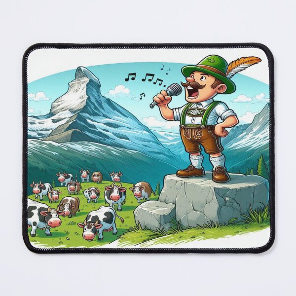 Item preview, Yodeling Across the Mountains: A Musical Journey designed and sold by InspireArtz.