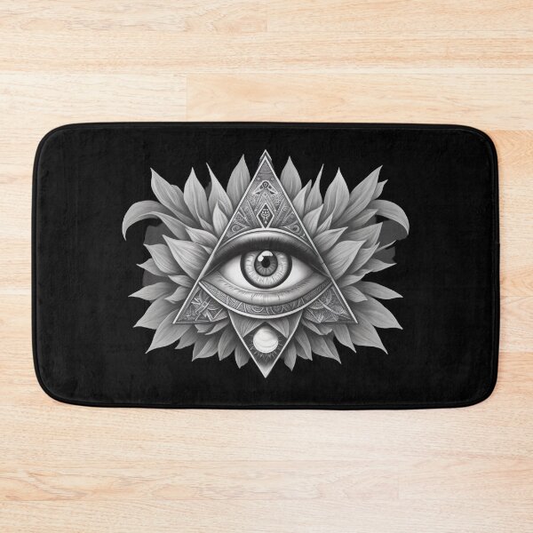 Item preview, Illuminati Pyramid Eye Triangle Freemason designed and sold by Frostquest.