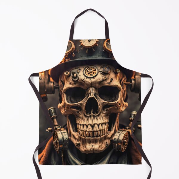 Item preview, Flaming Steampunk Skull designed and sold by LORBERPHOTO.