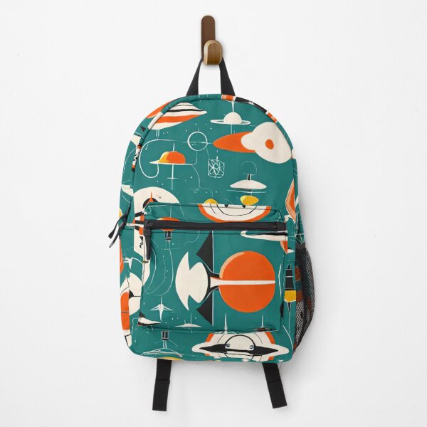 Item preview, Atomic delight on teal designed and sold by Joanne Walsh.