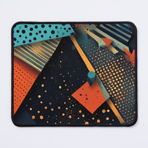 Item preview, Triangles abstract artpiece, designed and sold by Coolparrotgirl.