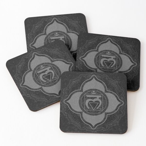Item preview, Root Chakra Mandala - Coal + Slate designed and sold by Irene Estelle.