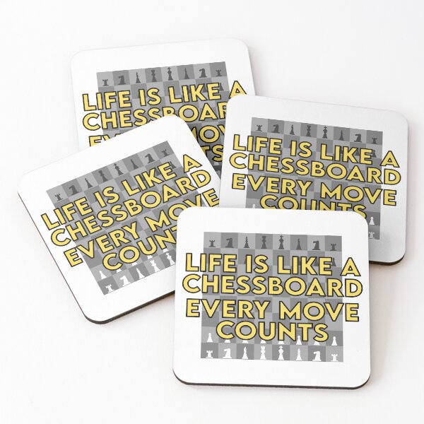 Item preview, Life is Like a Chessboard Every Move Counts designed and sold by Elvin Dantes.