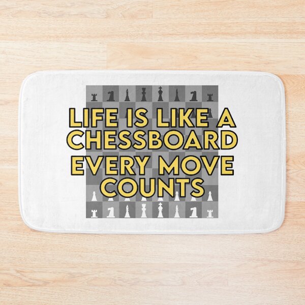 Item preview, Life is Like a Chessboard Every Move Counts designed and sold by Elvin Dantes.