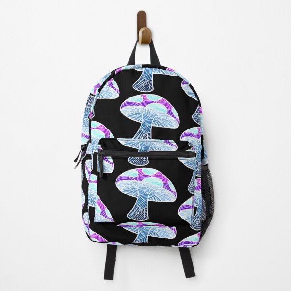 Item preview, Purple Mushroom Waves designed and sold by Chiaroscuro-Art.