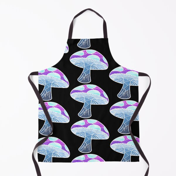 Item preview, Purple Mushroom Waves designed and sold by Chiaroscuro-Art.