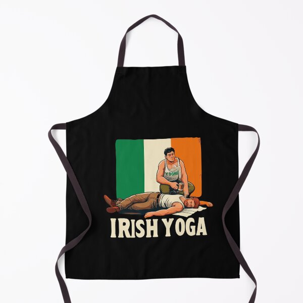 Item preview, Irish Yoga - Humorous St. Patrick’s Day Design designed and sold by Designowner.