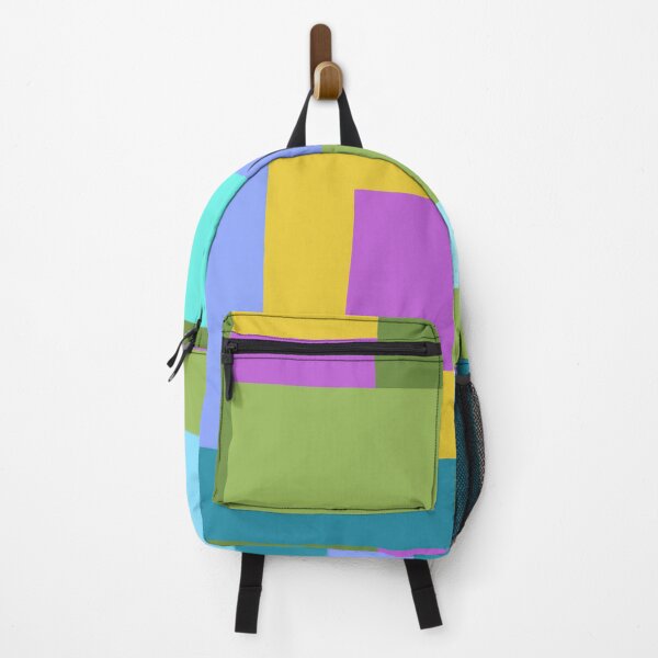 Item preview, Mosaic Brights 3 | Color Blocking | Green, Blue, Purple, Gold designed and sold by Menega  Sabidussi.