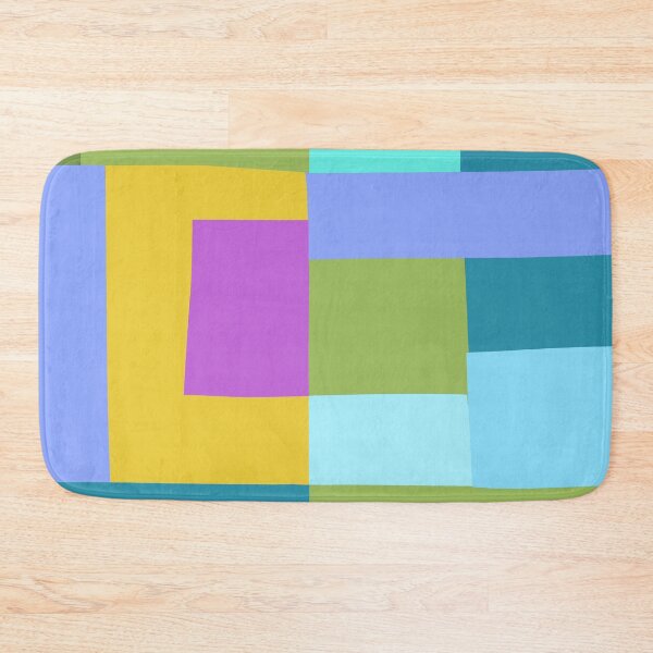 Item preview, Mosaic Brights 3 | Color Blocking | Green, Blue, Purple, Gold designed and sold by Menega  Sabidussi.
