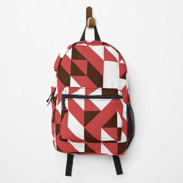 Item preview, Crimson Symmetry: A Red and White Geometric Fusion designed and sold by Jonesn23.