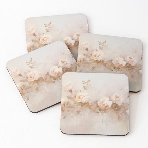 Item preview, Vintage Lilyrose Wall Art - Muted Pink Floral - Botanical Art designed and sold by VisionSnapHub.