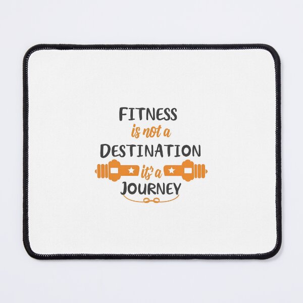 Item preview, Fitness is not a destination, it's a journey designed and sold by rozar-nv.
