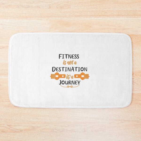 Item preview, Fitness is not a destination, it's a journey designed and sold by rozar-nv.