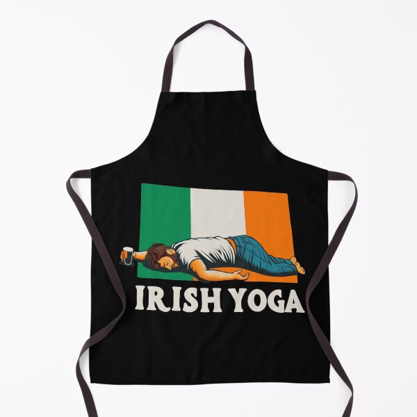 Item preview, Irish Yoga - Humorous St. Patrick’s Day Design designed and sold by Designowner.