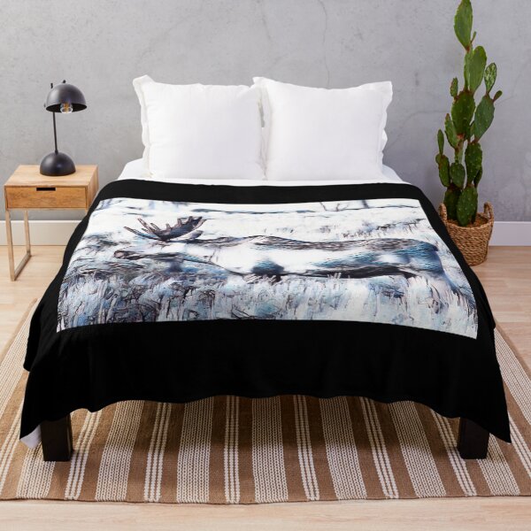 Item preview, Moose in the Wild - Artistic Print designed and sold by TGAL2.