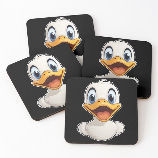 Item preview, Happy duck sticker style  designed and sold by SmileshareShop.