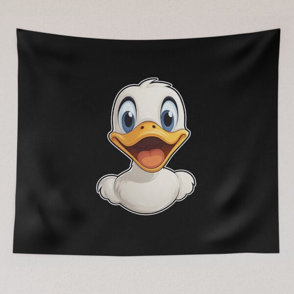 Item preview, Happy duck sticker style  designed and sold by SmileshareShop.