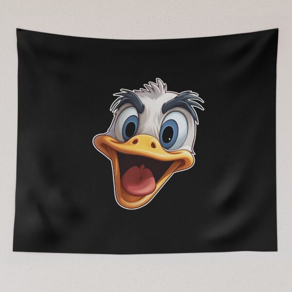 Item preview, Crazy duck sticker style  designed and sold by SmileshareShop.