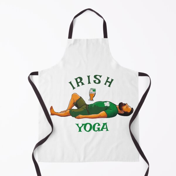 Item preview, Irish Yoga - Humorous St. Patrick’s Day designed and sold by Designowner.