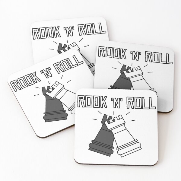 Item preview, Funny Rook 'n' Roll Chess Pun designed and sold by Elvin Dantes.