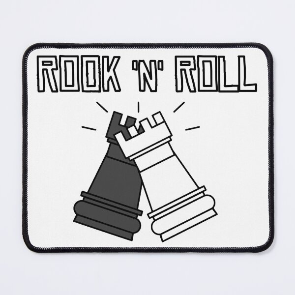 Item preview, Funny Rook 'n' Roll Chess Pun designed and sold by Elvin Dantes.