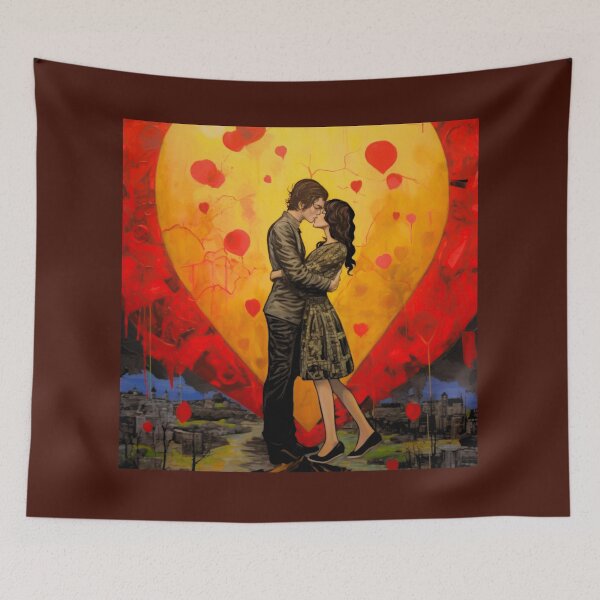 Item preview, Last Kiss Digital Art designed and sold by acrylicartp.