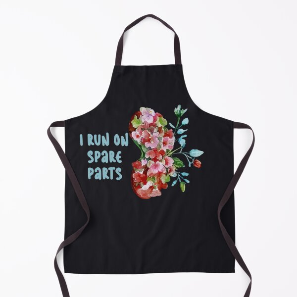 Item preview, I run on Spare Parts - Floral Kidney Artwork designed and sold by EmeraldeaArt.