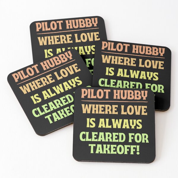 Item preview, Pilot Hubby: Where Love Is Always Cleared For Takeoff! Pilot Husband designed and sold by DomTeesHaven.