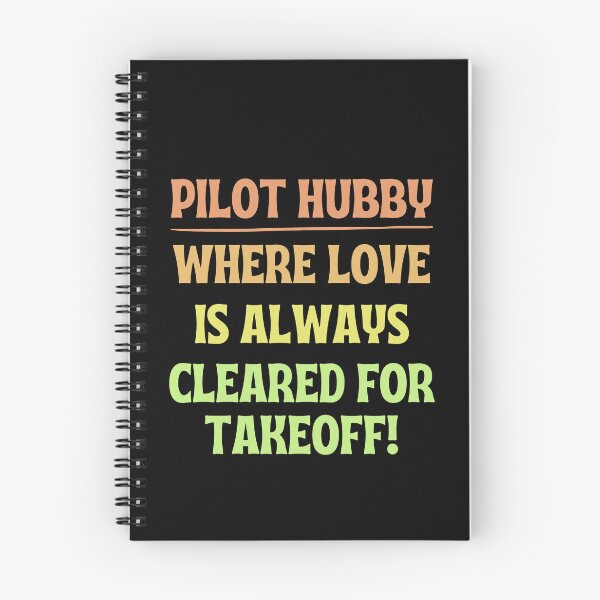 Item preview, Pilot Hubby: Where Love Is Always Cleared For Takeoff! Pilot Husband designed and sold by DomTeesHaven.