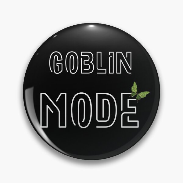 Item preview, Goblin Mode: Caterpillar to Butterfly to Goblin designed and sold by GoblinBoutique.