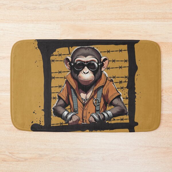 Item preview, Monkey In Prison Design designed and sold by CarpArtt.