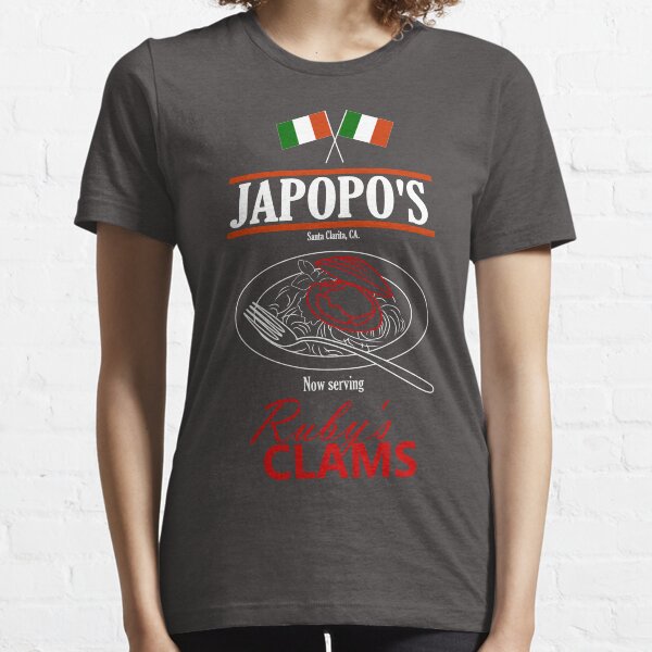 Santa Clarita Diet - Japopo's Clams (dark bg) Essential T-Shirt