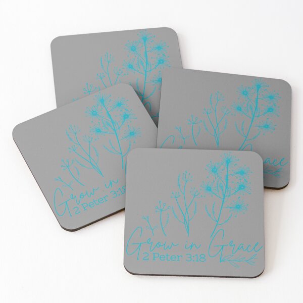Item preview, Grow in Grace, sky blue design designed and sold by MoriaStore.