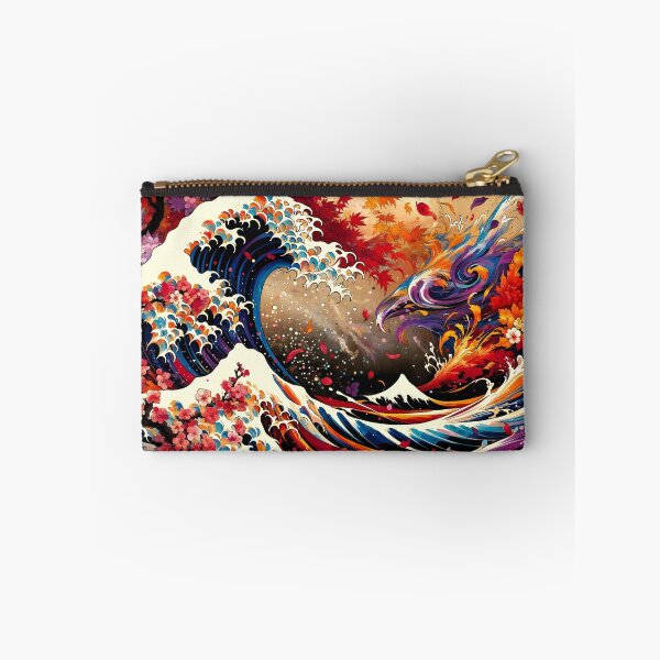 Item preview, Dynamic Splashes of Traditional Japanese Elegance designed and sold by ArtComixHaven.