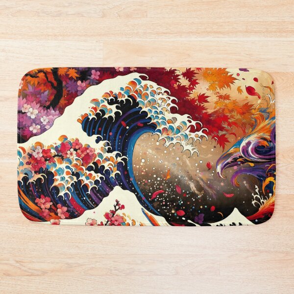 Item preview, Dynamic Splashes of Traditional Japanese Elegance designed and sold by ArtComixHaven.