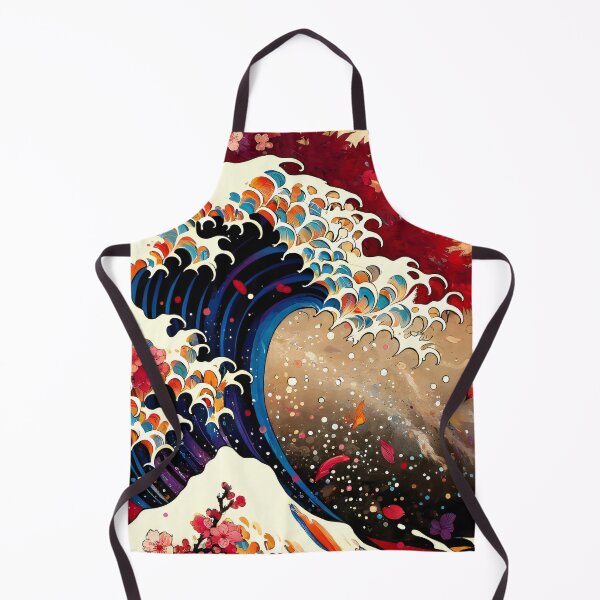 Item preview, Dynamic Splashes of Traditional Japanese Elegance designed and sold by ArtComixHaven.