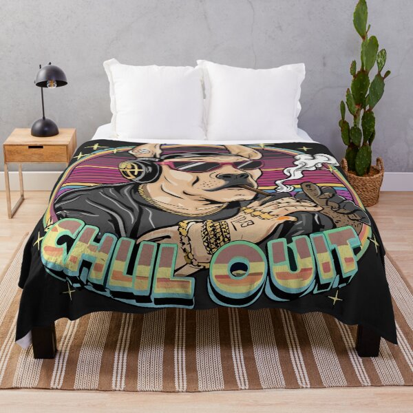 Item preview, Pop Culture Pitbull in Hip Hop Gear - Cool dog designed and sold by diegomenjivar92.