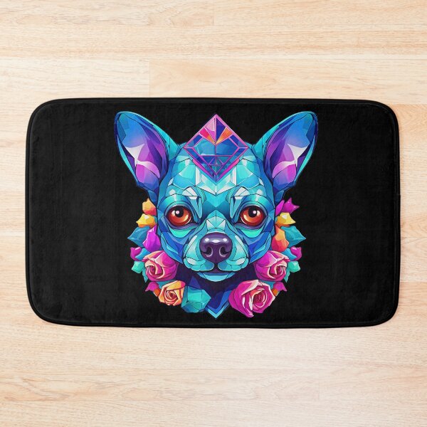 Item preview, Sugar Skull Dog | Mosaic Dog | Crystal Skull Dog | Day of the Dead | Dia de los Muertos | Catrina | Calaca | Calavera designed and sold by CoolHippoQuotes.