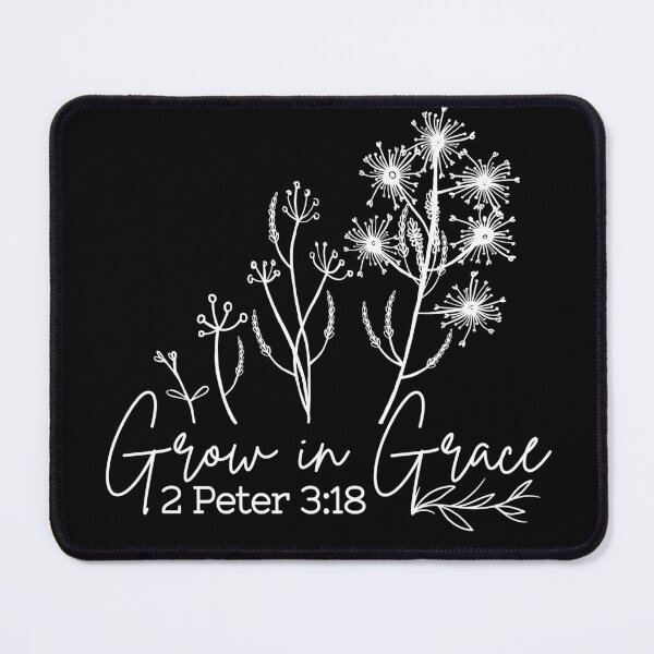 Item preview, Grow in Grace, white design designed and sold by MoriaStore.
