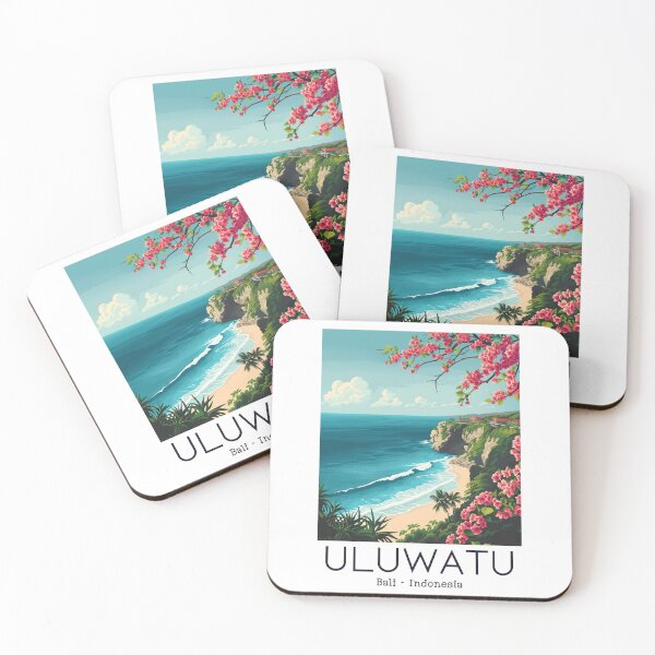 Item preview, A Vintage Travel Illustration of Uluwatu - Bali - Indonesia designed and sold by GoodOldVintage.
