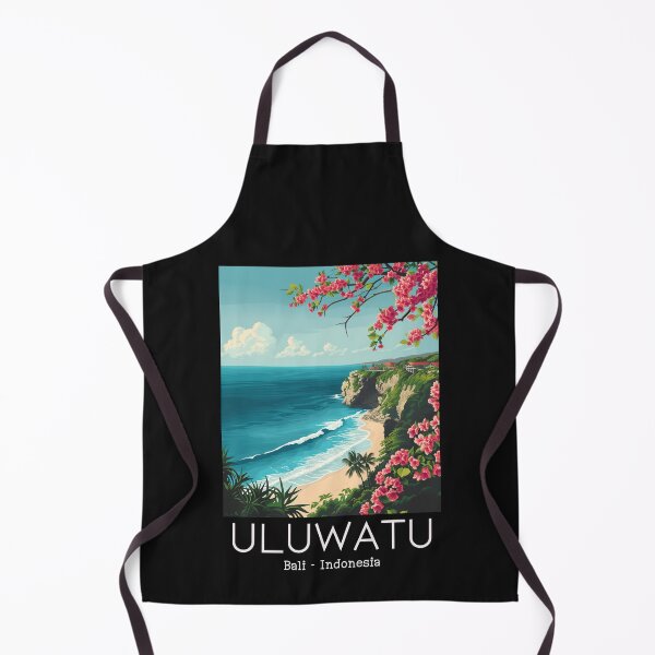 Item preview, A Vintage Travel Illustration of Uluwatu - Bali - Indonesia designed and sold by GoodOldVintage.