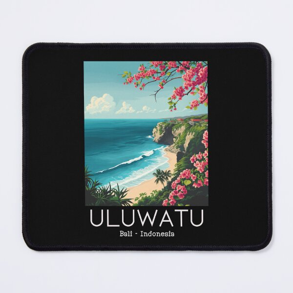 Item preview, A Vintage Travel Illustration of Uluwatu - Bali - Indonesia designed and sold by GoodOldVintage.