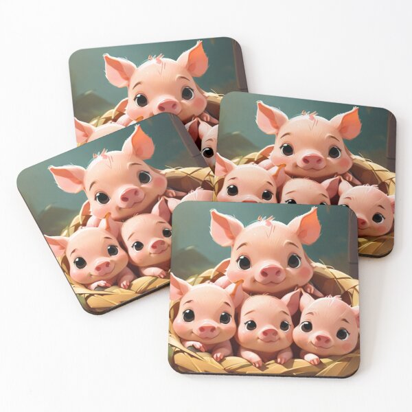 Item preview, Chibi Piglets designed and sold by Stvw74.