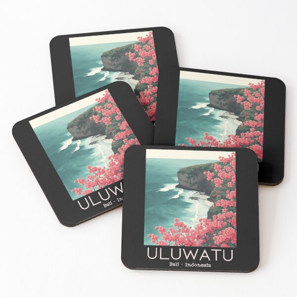 Item preview, A Vintage Travel Illustration of Uluwatu - Bali - Indonesia designed and sold by GoodOldVintage.