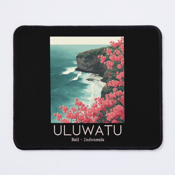 Item preview, A Vintage Travel Illustration of Uluwatu - Bali - Indonesia designed and sold by GoodOldVintage.