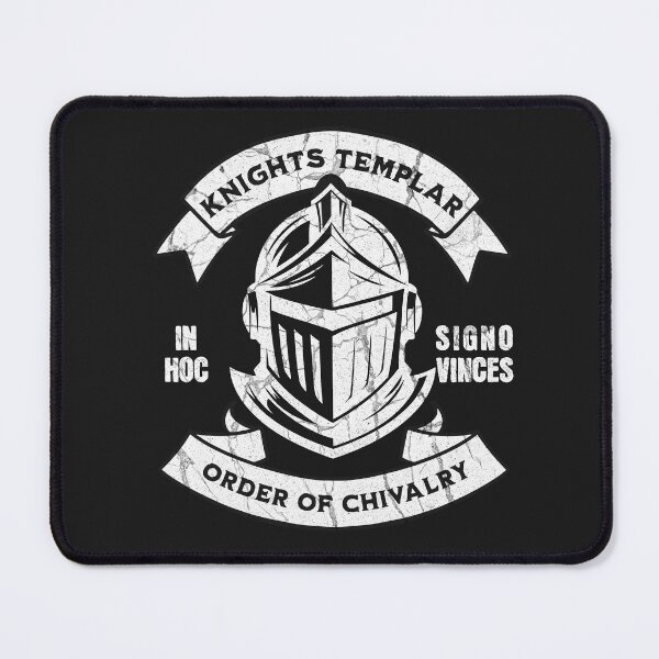 Item preview, Knights Templar Valor Emblem designed and sold by Sir Meow Meow.