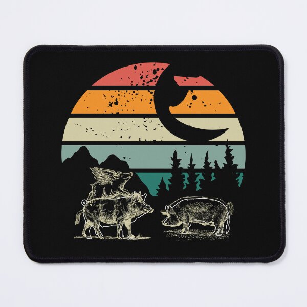 Item preview, Wild Pig in the forest designed and sold by SpacePigsZone.
