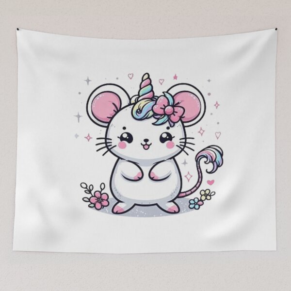 Item preview, Cute mouse unicorn  designed and sold by Culmika.