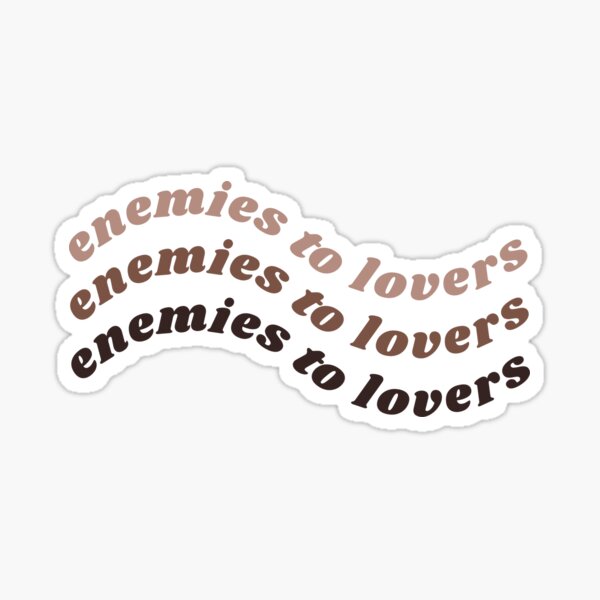 Item preview, Enemies To Lovers Neutral Brown Ombre designed and sold by BecomingBookish.
